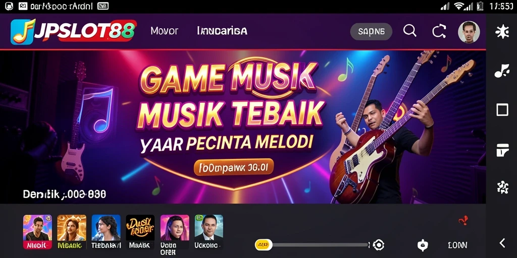 Tampilan gameplay JPSLOT88 yang penuh warna dan interaktif.