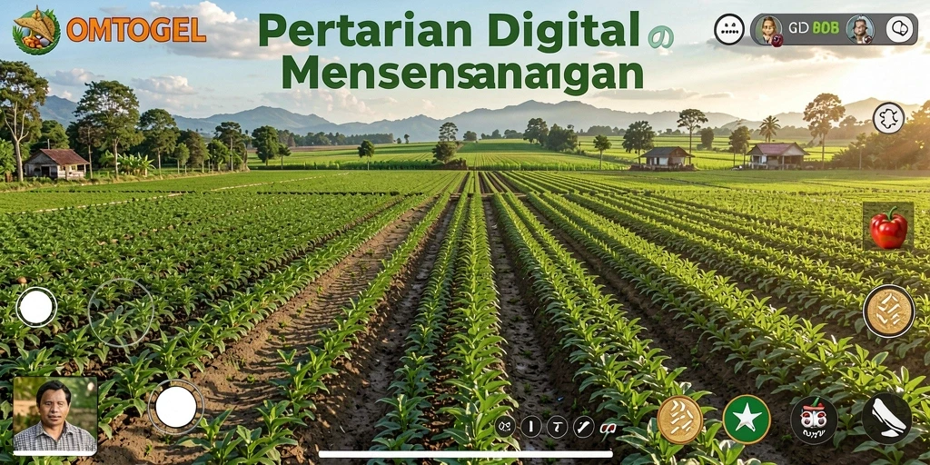 Gameplay menarik dari OMTOGEL dengan suasana berkebun yang hidup.